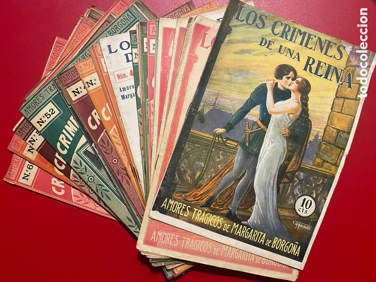 Libros antiguos: Fasc&iacute;culos de los cr&iacute;menes de una reina. Alejandro Dumas. Editorial Garrofe.