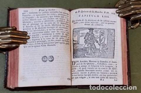 Libros antiguos: CERVANTES: VIDA Y HECHOS DEL INGENIOSO CABALLERO DON QUIXOTE DE LA MANCHA IV. 1782