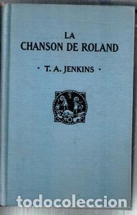Libros antiguos: La Chanson de Roland, T.A. Jenkins