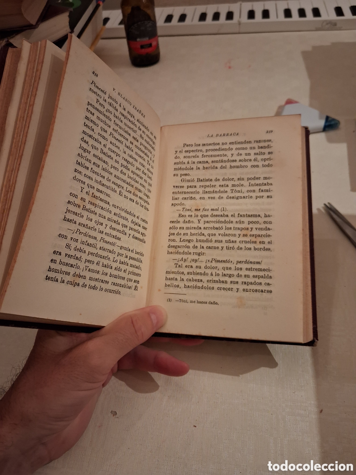 Libros antiguos: La barraca, Vicente Blasco Ib&aacute;&ntilde;ez - Foto 4