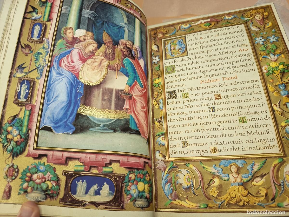 Libros antiguos: LIBRO DE HORAS DE FELIPE II FACSIMIL IMPRESIONANTE