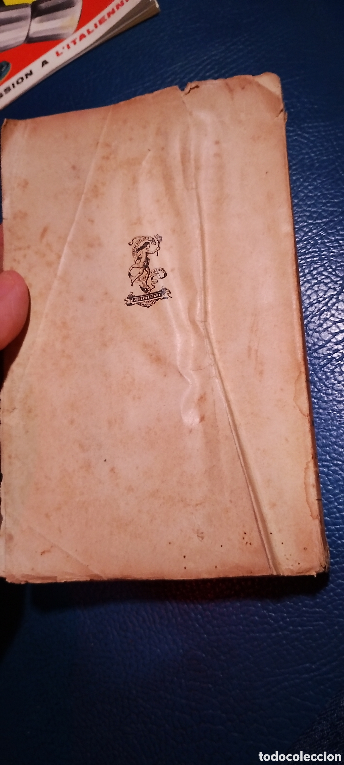 Libros antiguos: Libro antiguo en franc&eacute;s, pa&iuml;ne - Foto 4