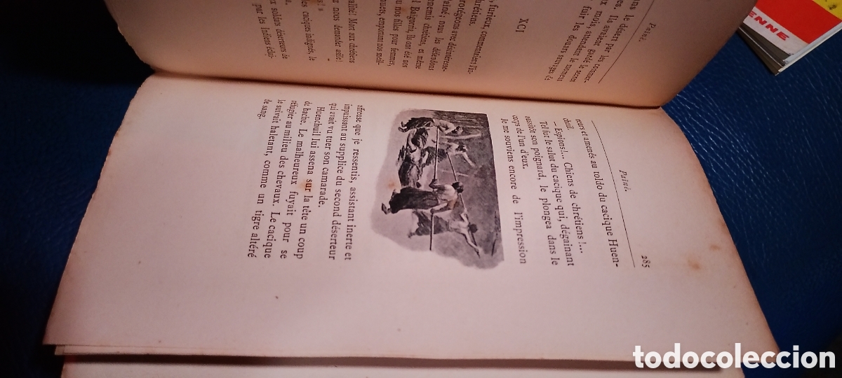 Libros antiguos: Libro antiguo en franc&eacute;s, pa&iuml;ne - Foto 5