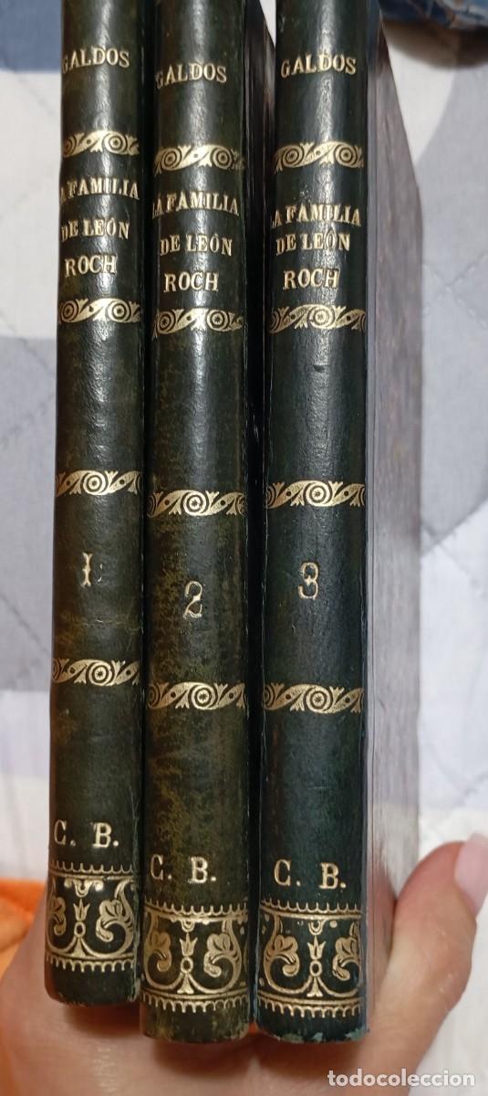 Libros antiguos: Colecci&oacute;n 3 Tomos: La familia de Le&oacute;n Roch.
