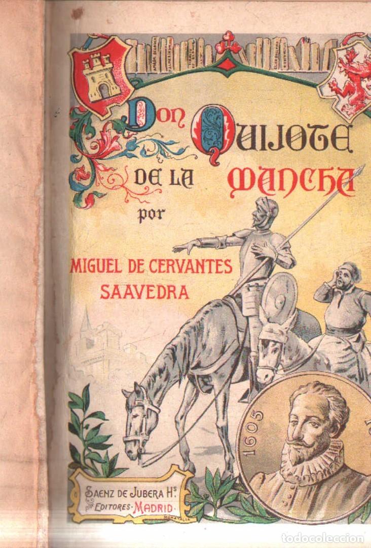 Libros antiguos: DON QUIJOTE. CERVANTES. A-LESP-1162