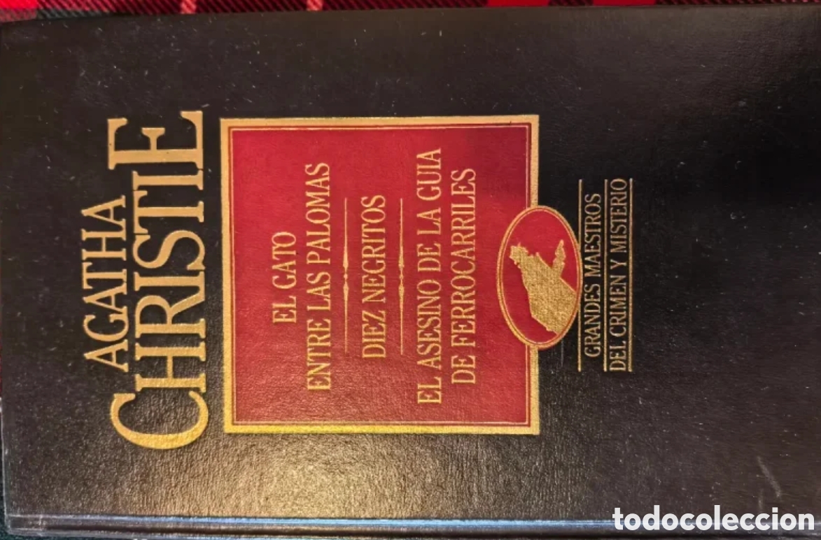 Libros antiguos: Agatha Christie Grandes Maestros del Crimen y Misterio (o Obras Selectas) Ediciones Orbis