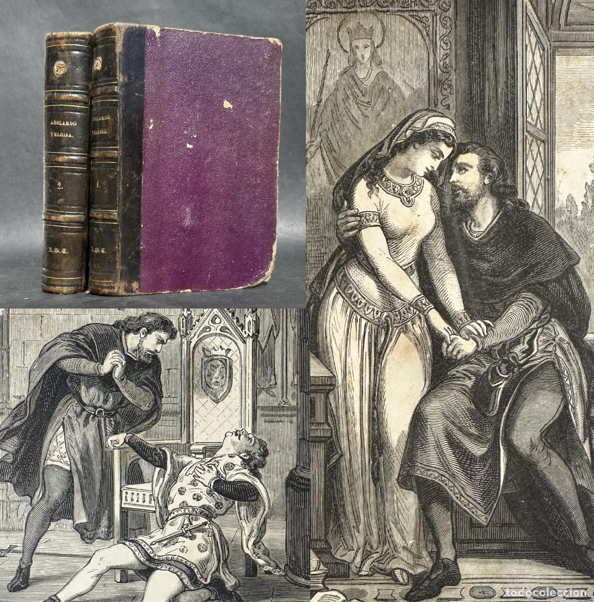 Libros antiguos: XIX - ABELARDO Y ELOISA - HISTORIA DE DOS MARTIRES - ILUSTRACIONES - RAMON ORTEGA