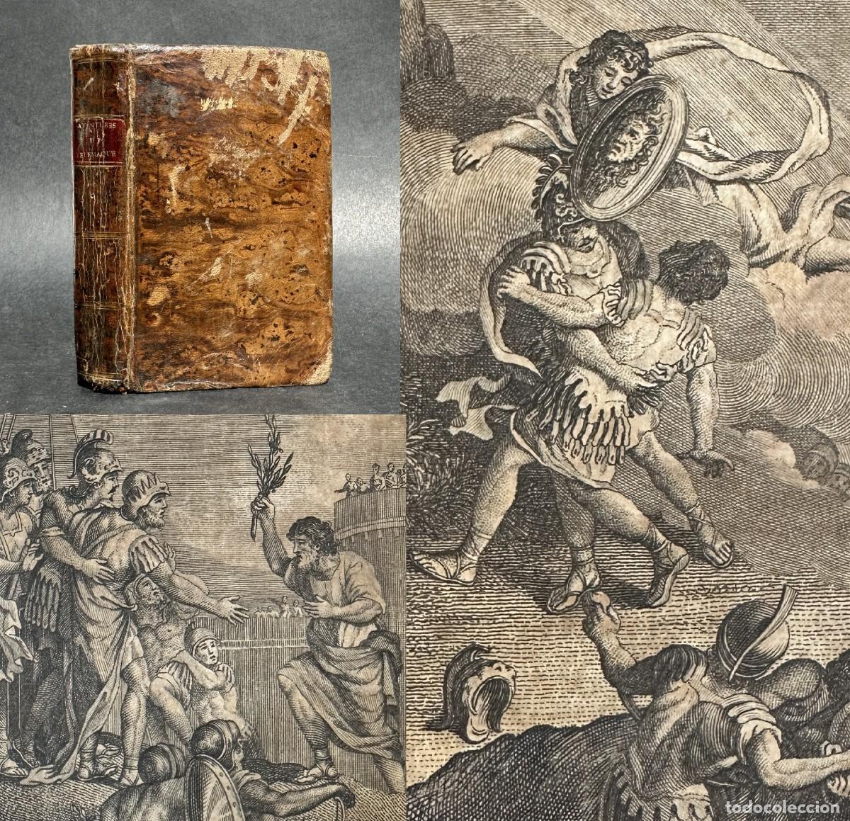 Libros antiguos: a&ntilde;o 1799 - LAS AVENTURAS DE TELEMACO, HIJO DE ULISES - FENELON - GRABADOS