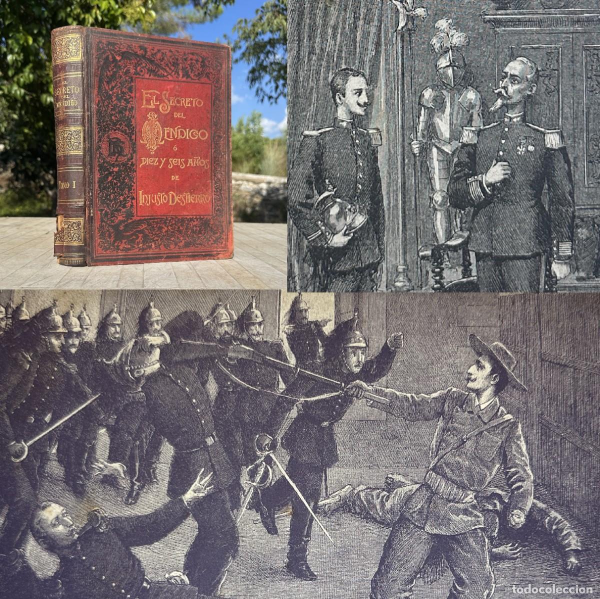 Libros antiguos: XIX - EL SECRETO DEL MENDIGO O 16 A&Ntilde;OS DE INJUSTO DESTIERRO - CARLOS MAYO - ILUSTRADO