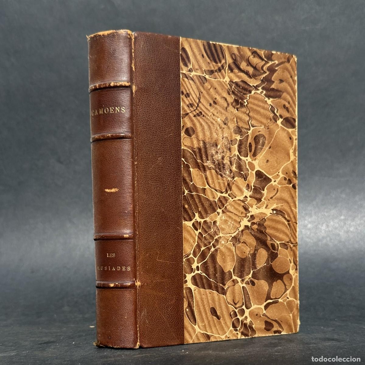 Libros antiguos: 1920 - LES LUSIADES - CAMOENS - ENCUADERNACI&Oacute;N
