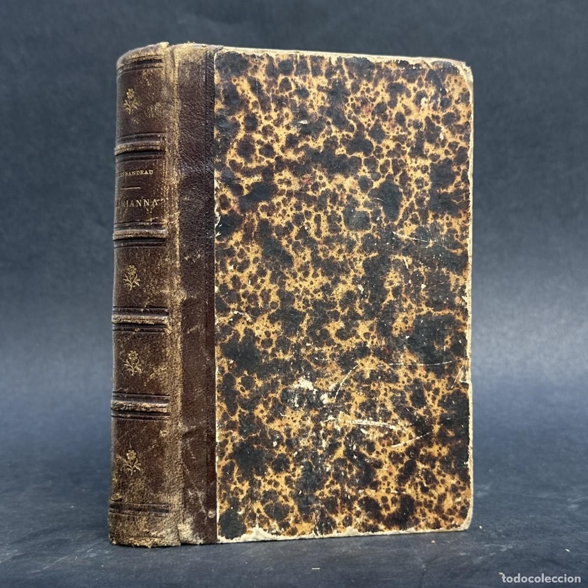 Libros antiguos: a&ntilde;o 1851 - MARIANNA - JULES SANDEAU - CHARPENTIER - PAR&Iacute;S