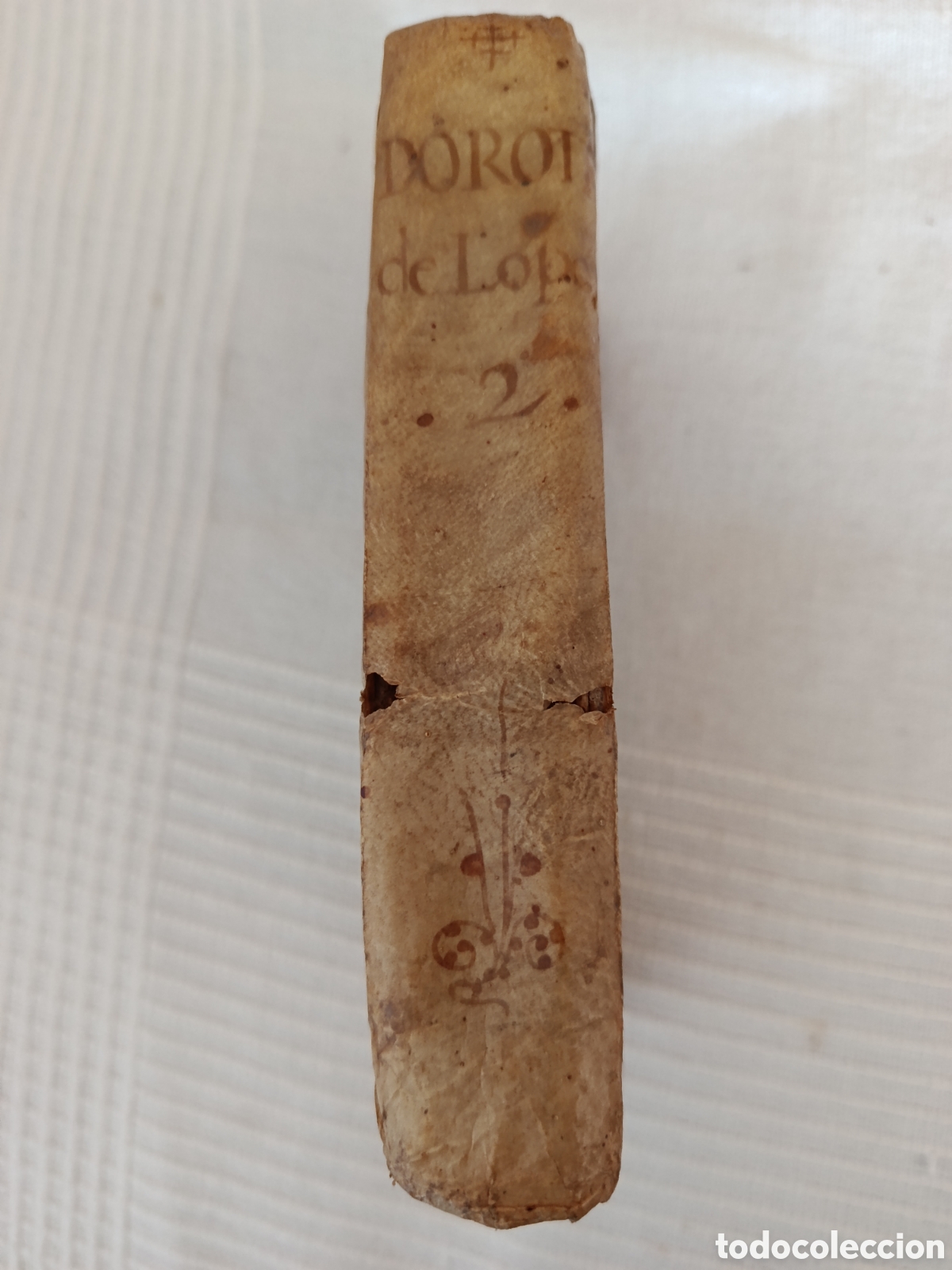 Libros antiguos: LA DOROTEA, Lope de Vega 1736 - Foto 3