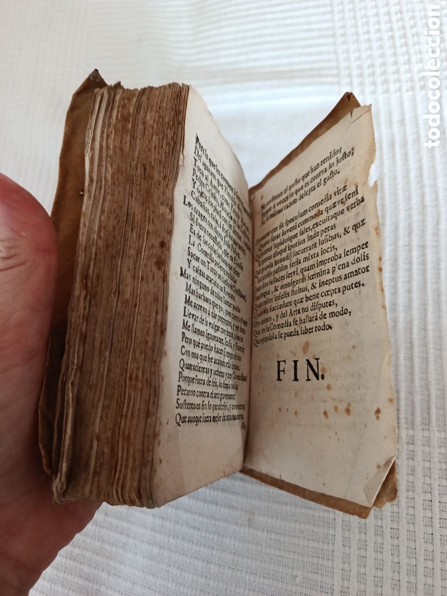 Libros antiguos: LA DOROTEA, Lope de Vega 1736 - Foto 8