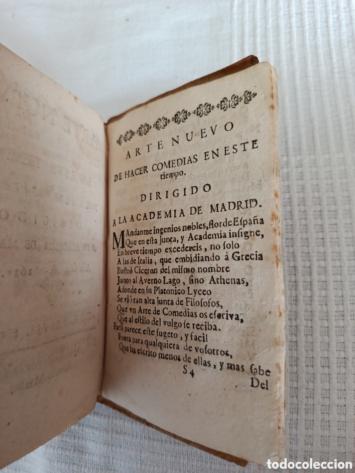 Libros antiguos: LA DOROTEA, Lope de Vega 1736 - Foto 10