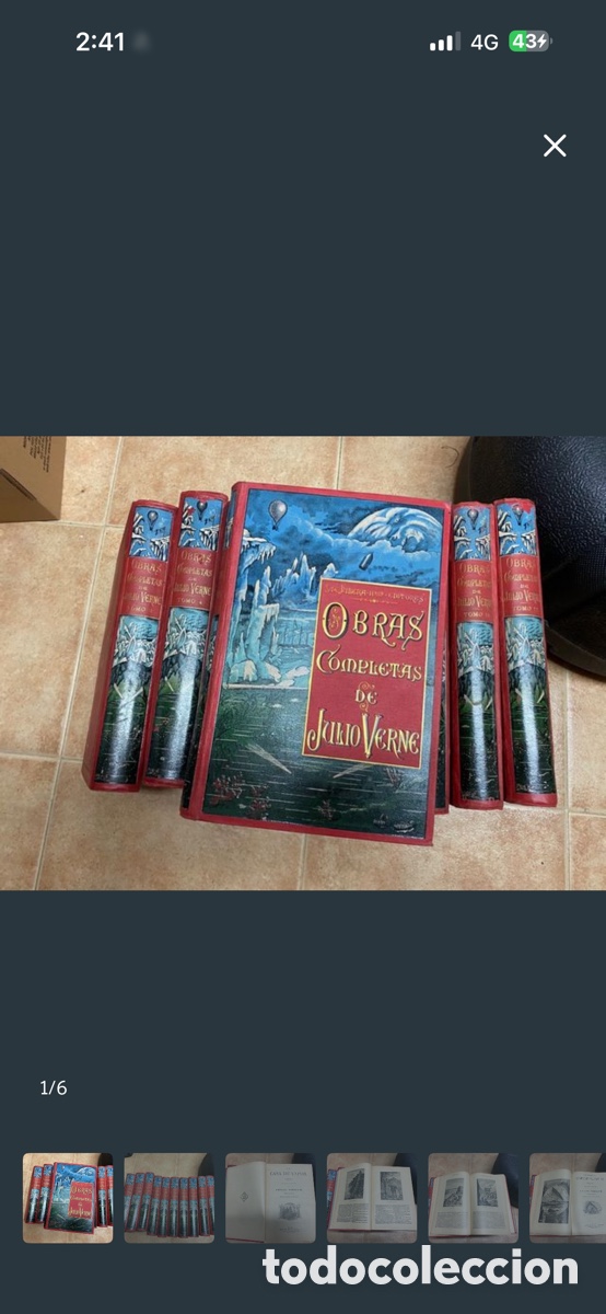 Libros antiguos: OBRAS COMPLETAS JULIO VERNE &ndash; 10 TOMOS S&Aacute;ENZ DE JUBERA &ndash; EXTRAORDINARIA CONSERVACI&Oacute;N &ndash; GRABADOS