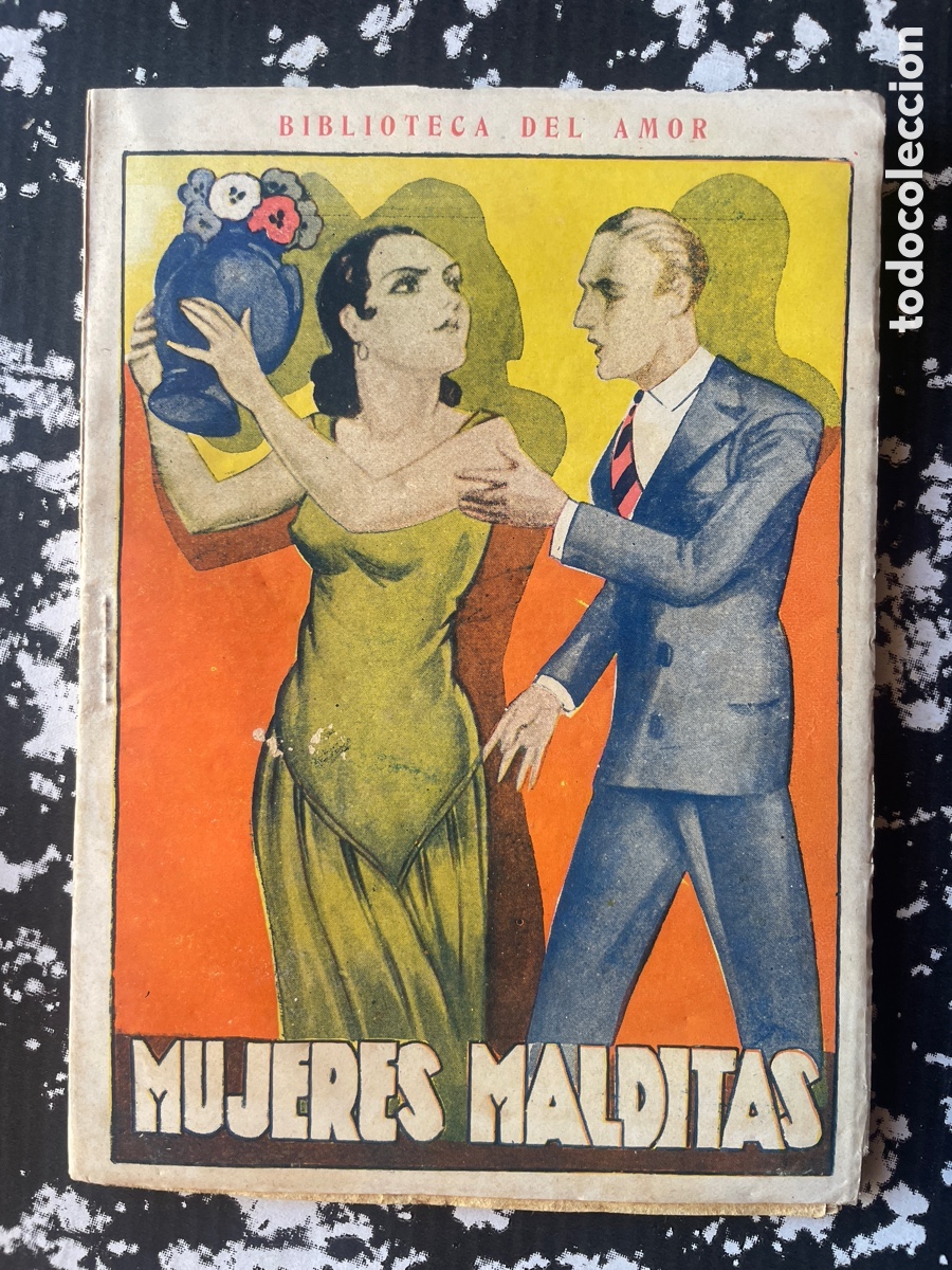 Libros antiguos: Mujeres malditas. Biblioteca del amor. T. Marco, editor.
