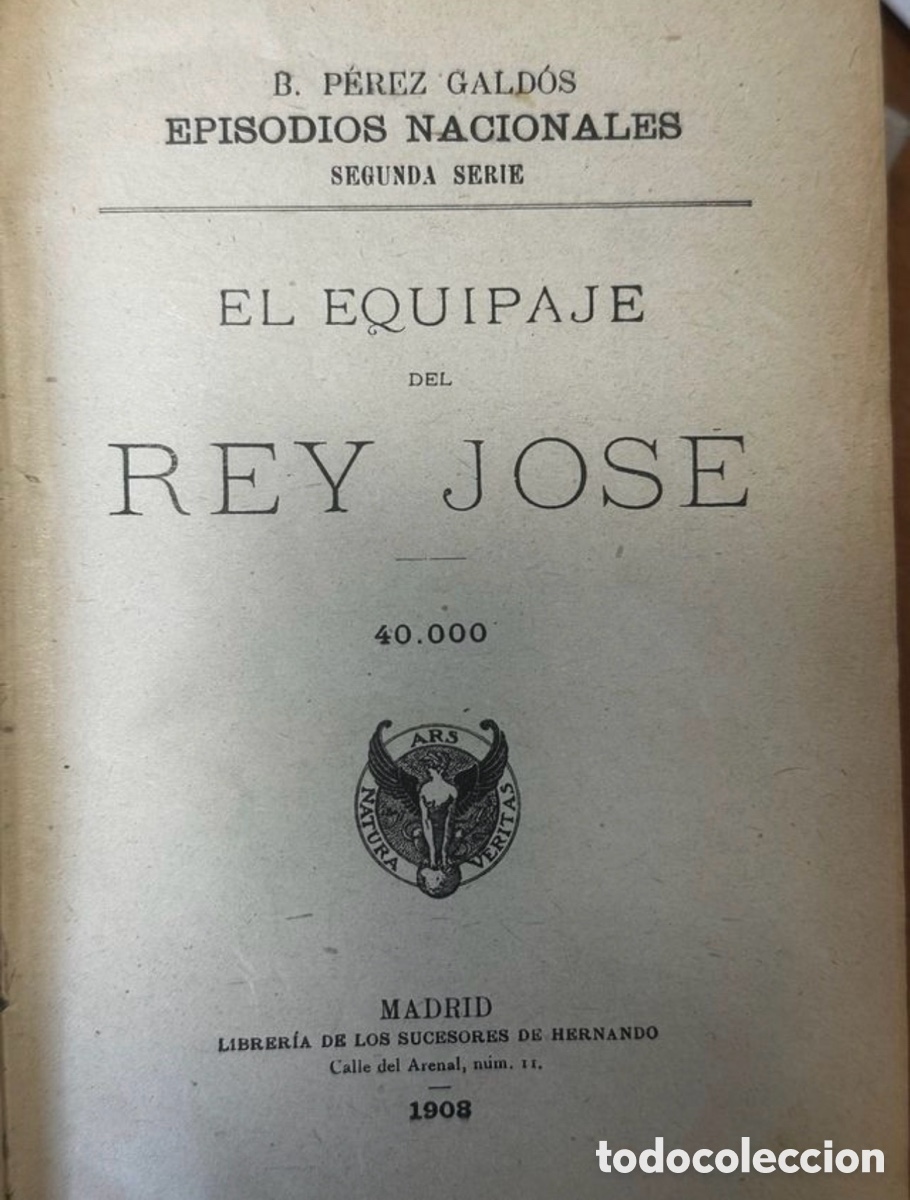 Libros antiguos: Episodios Nacionales - Foto 2