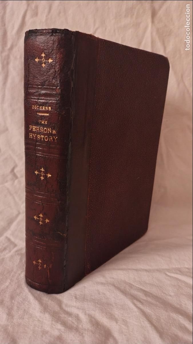 Libros antiguos: DAVID COPPERFIELD BY CHARLES DICKENS - A&Ntilde;O 1860 - ILUSTRADO.