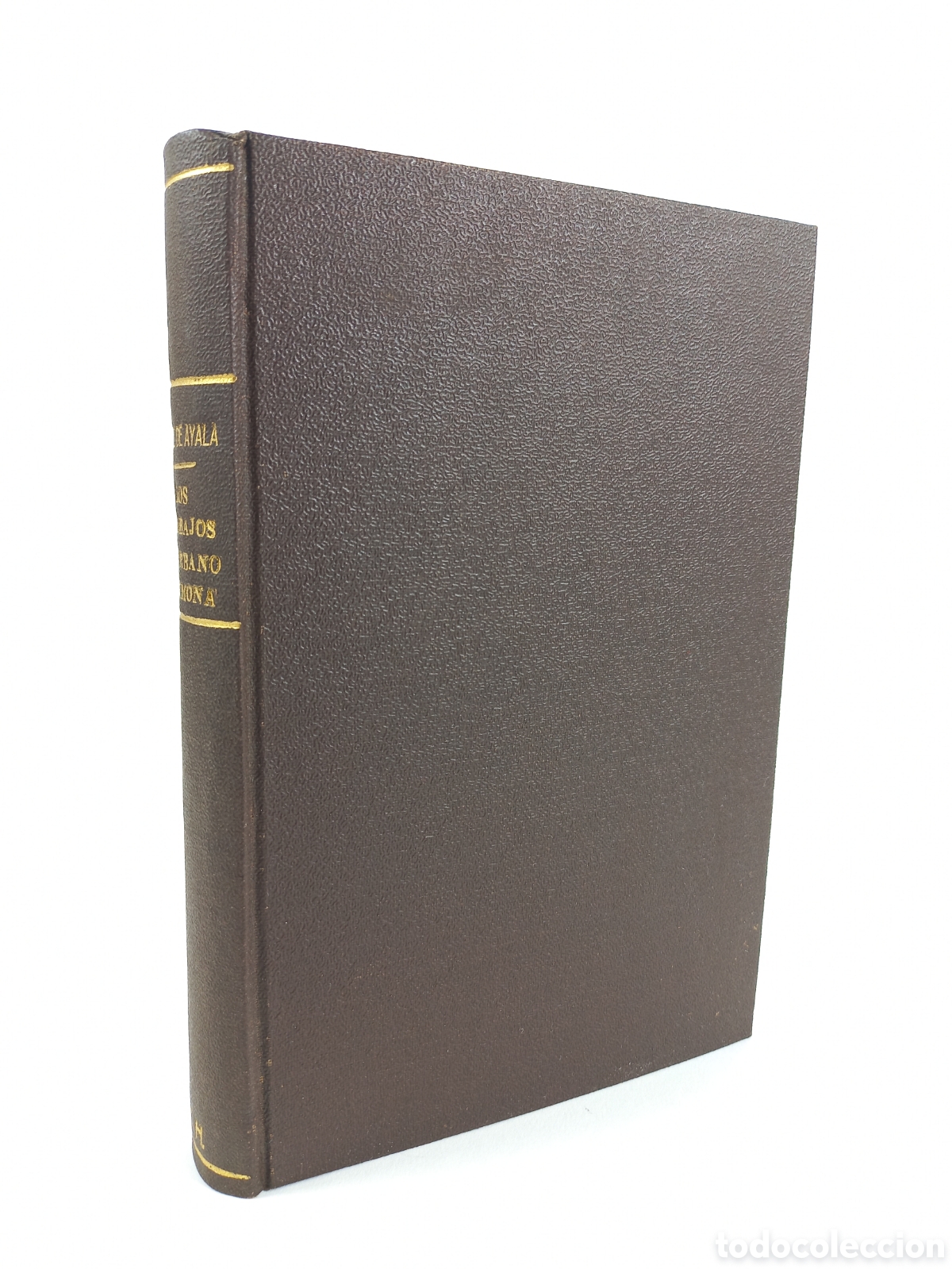 Libros antiguos: Los Trabajos de Urbano y Simona. Ram&oacute;n P&eacute;rez de Ayala. Mundo Latino, 1923.