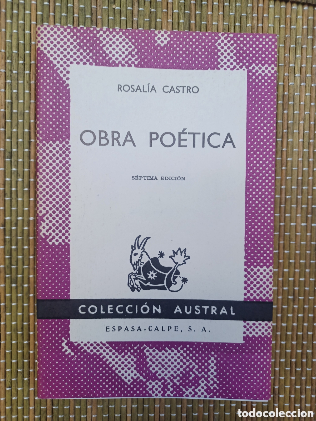 Libros antiguos: Obra po&eacute;tica. Rosal&iacute;a Castro