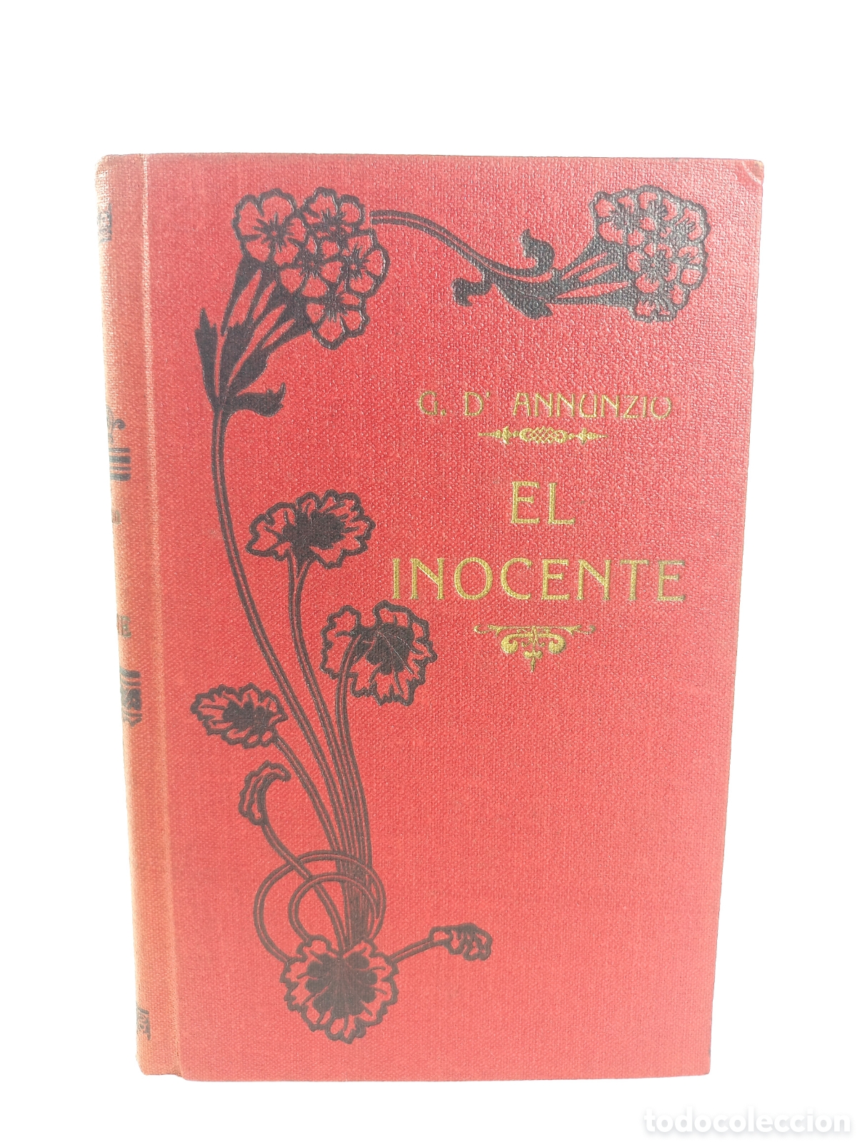Libros antiguos: El inocente. Gabriel D'Annunzio. Casa Editorial Maucci.