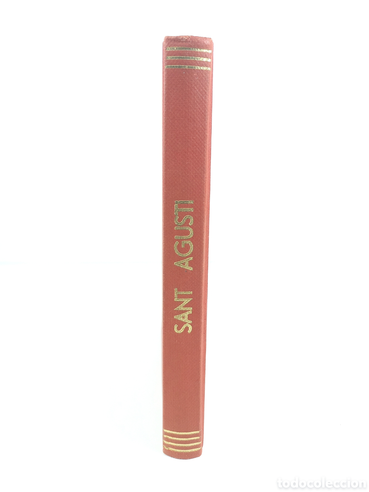 Libros antiguos: Sant Agust&iacute;. Giovanni Papini. 1936. Catal&aacute;n. - Foto 2