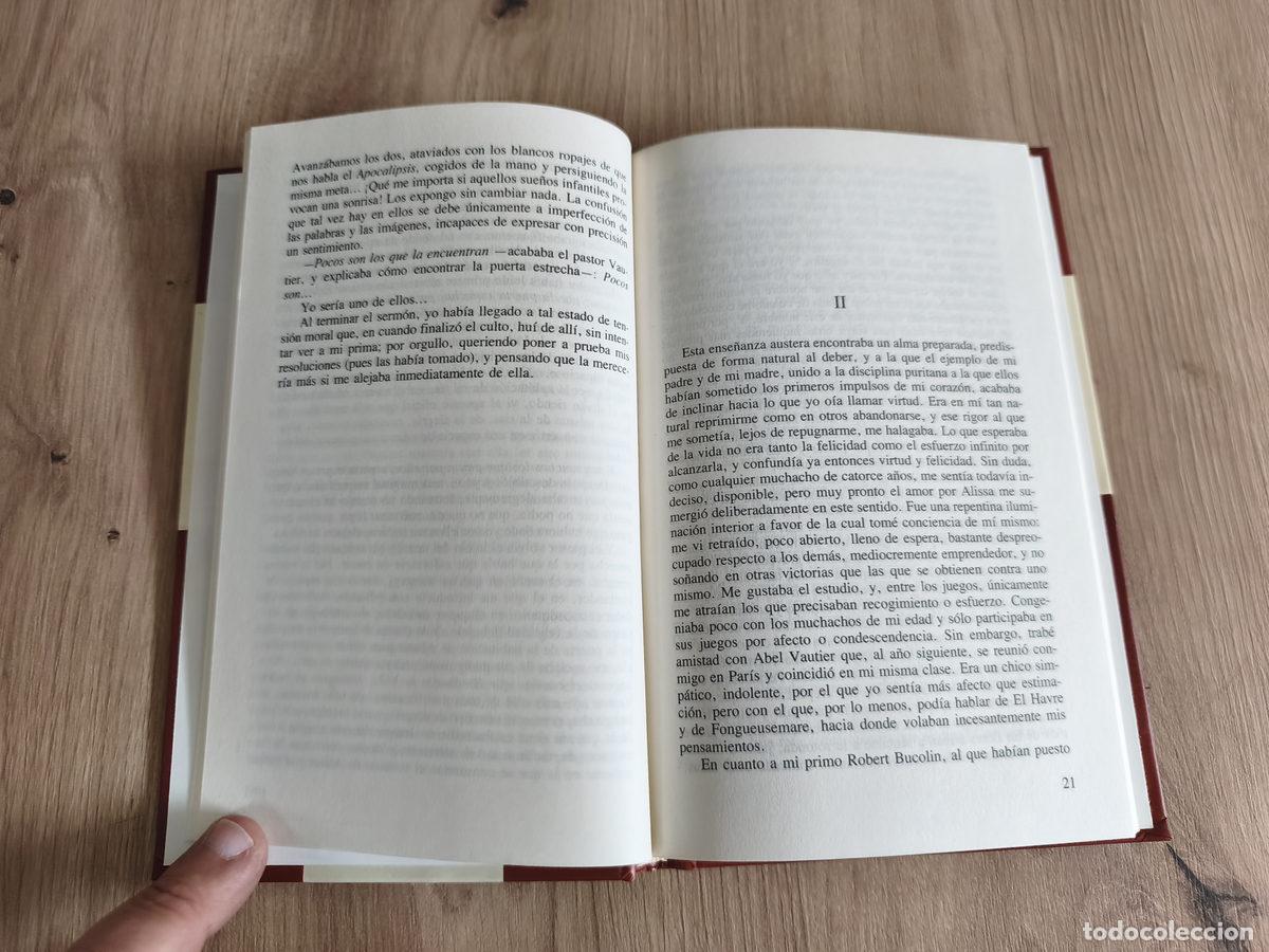 Libros antiguos: La puerta estrecha Andr&eacute; Gide - Foto 5