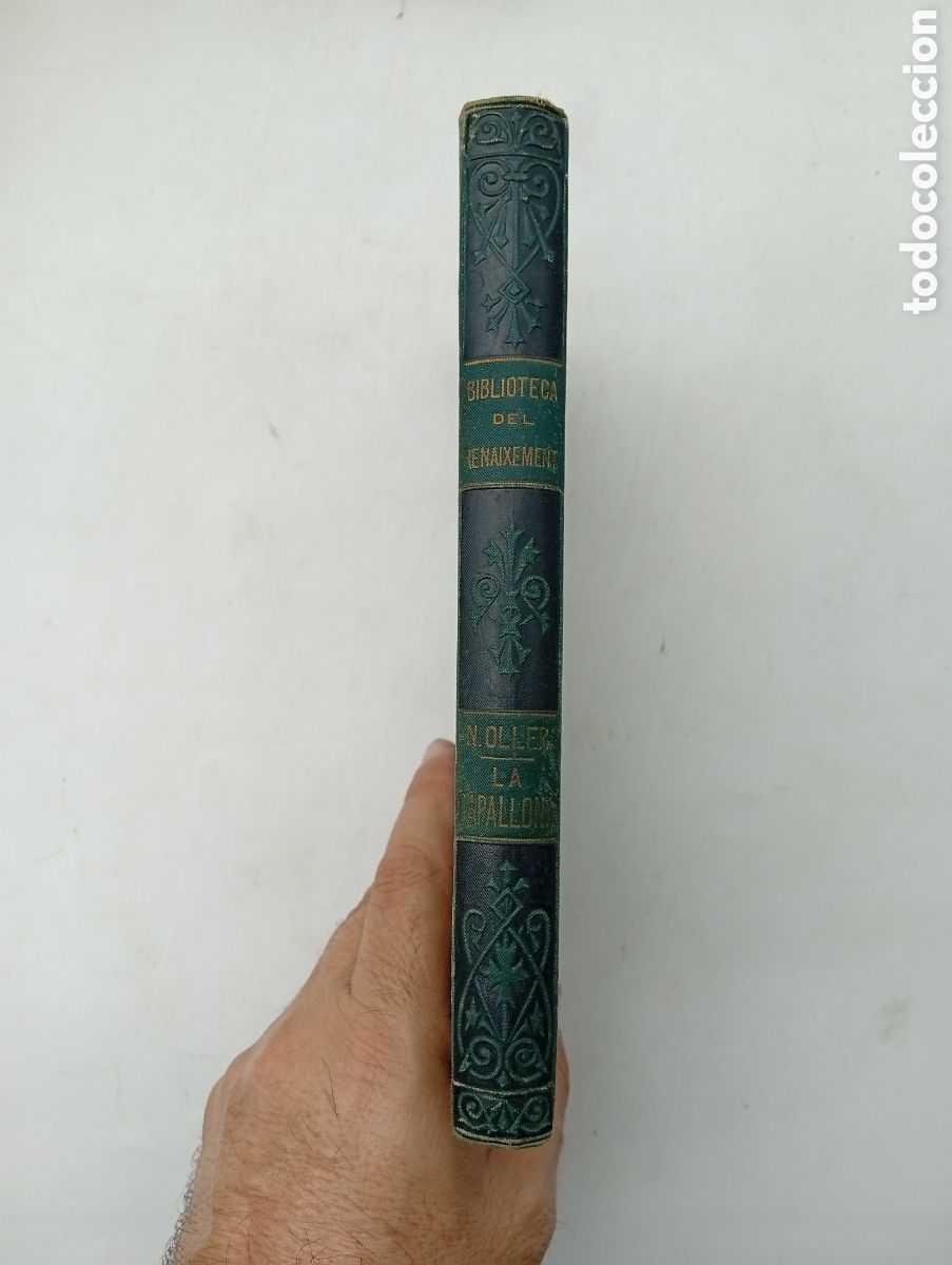 Libros antiguos: La papallona Narc&iacute;s Oller 1882 - Foto 2