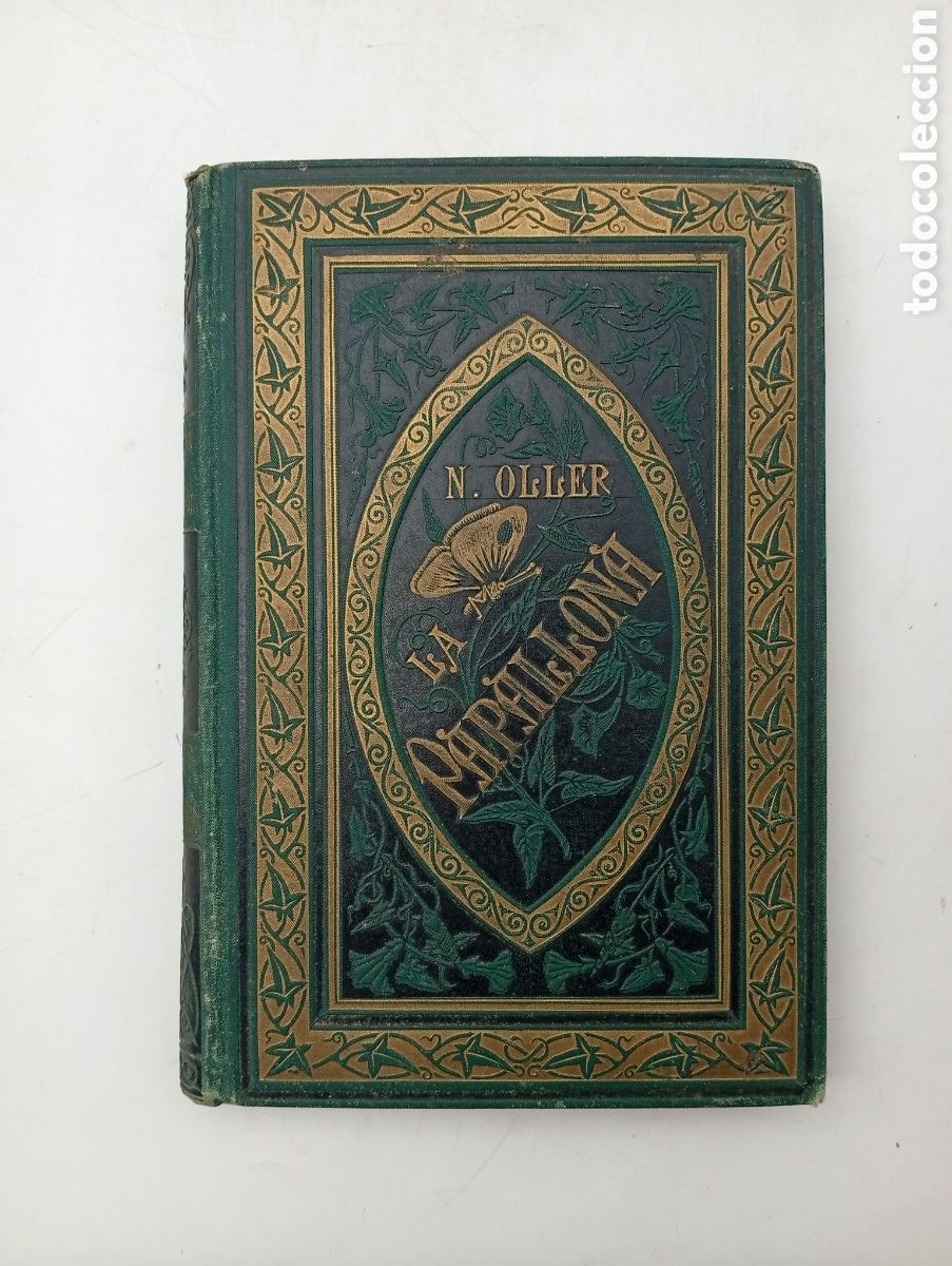 Livres anciens: La papallona Narc&iacute;s Oller 1882