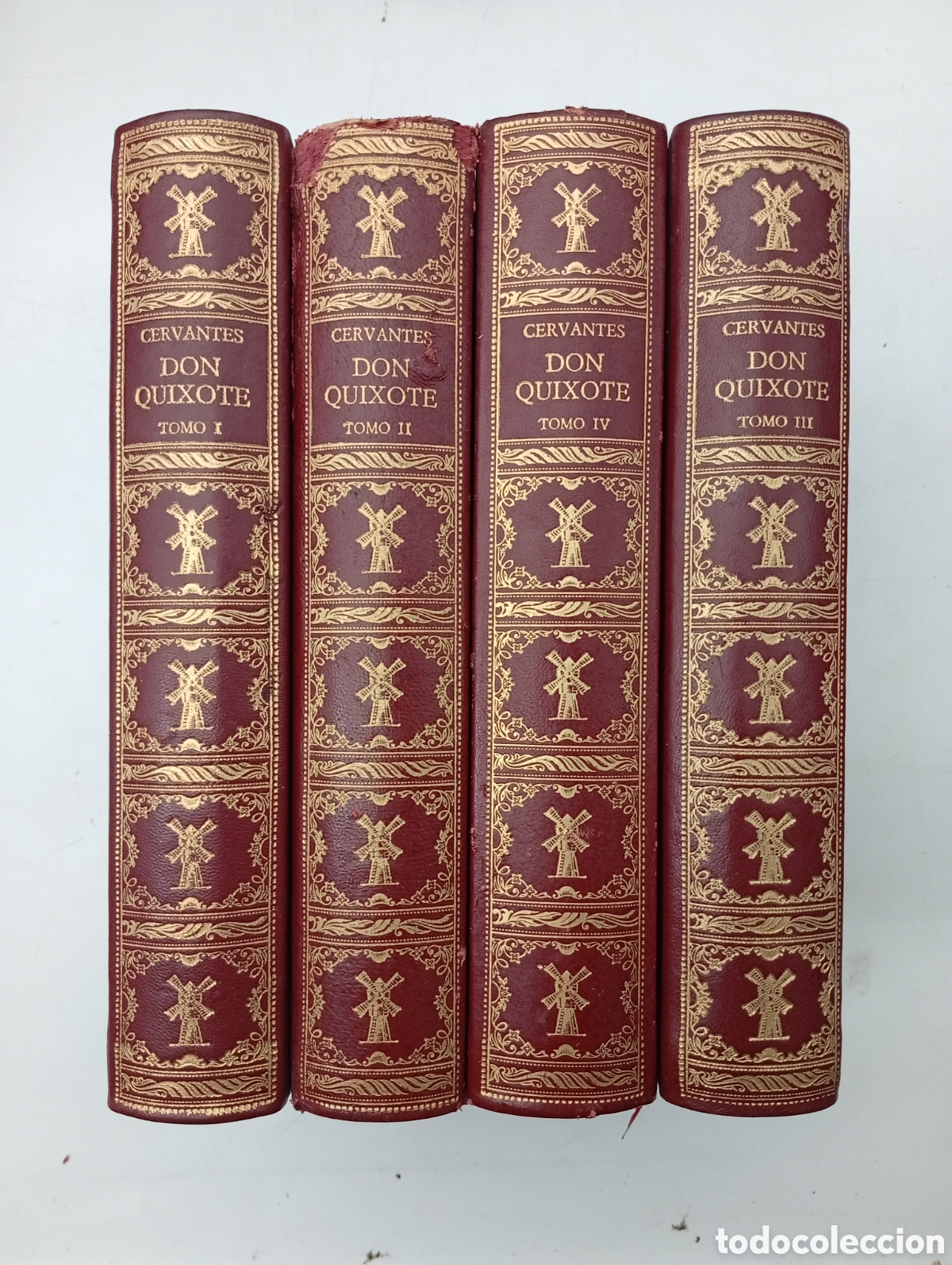 Antiquarische B&uuml;cher: Don Quixote de la Mancha c&iacute;rculo bibli&oacute;filos 1975