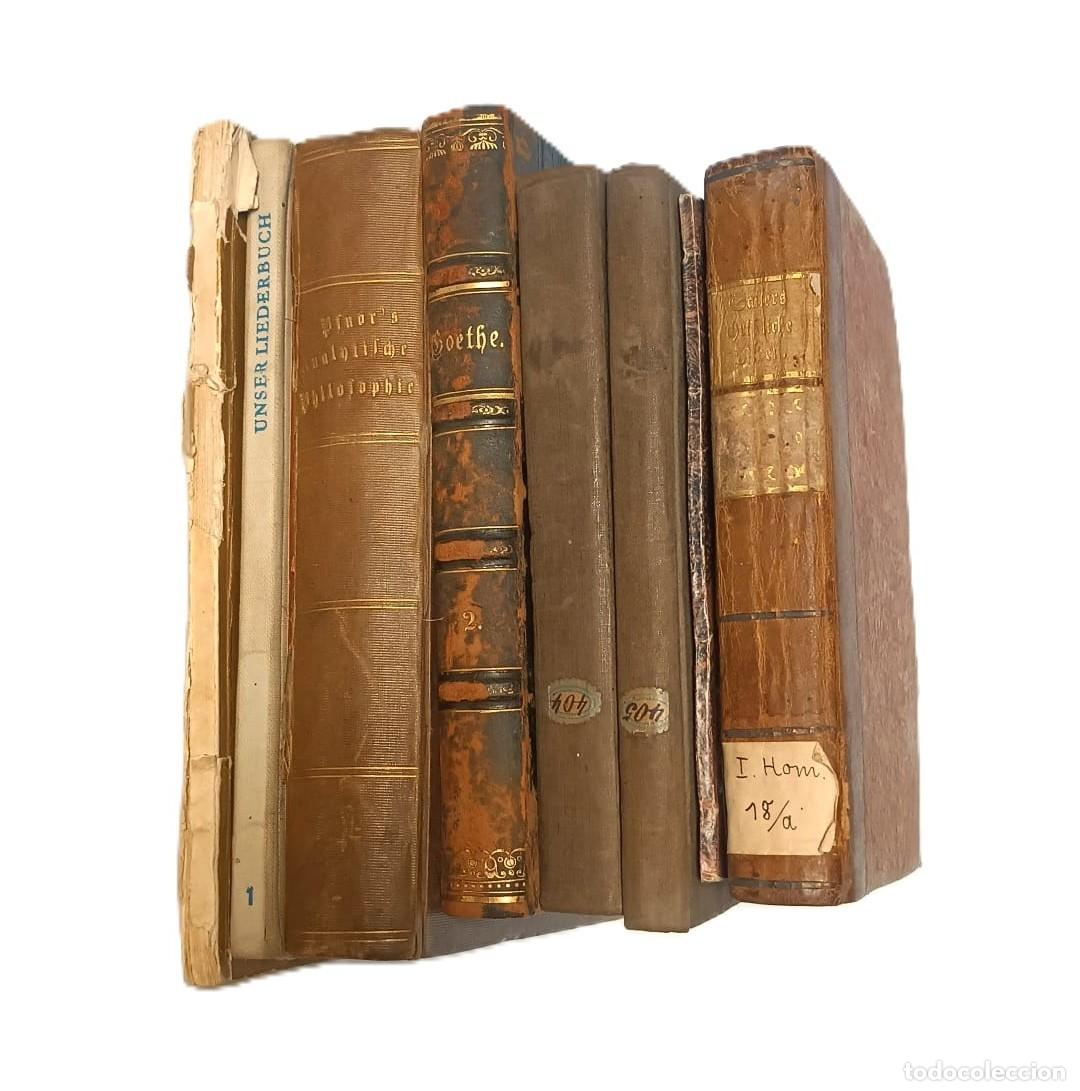 Libros antiguos: Gran lote de libros antiguos en alem&aacute;n. Ver oferta por 2 compras.