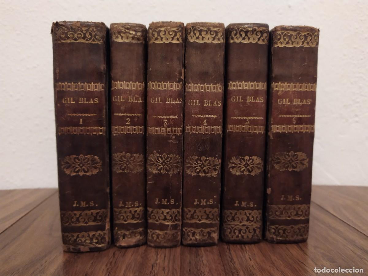 Libri antichi: Alain-Ren&eacute; Lesage - Aventuras de Gil Blas de Santillana ( 1839 - Monfort )