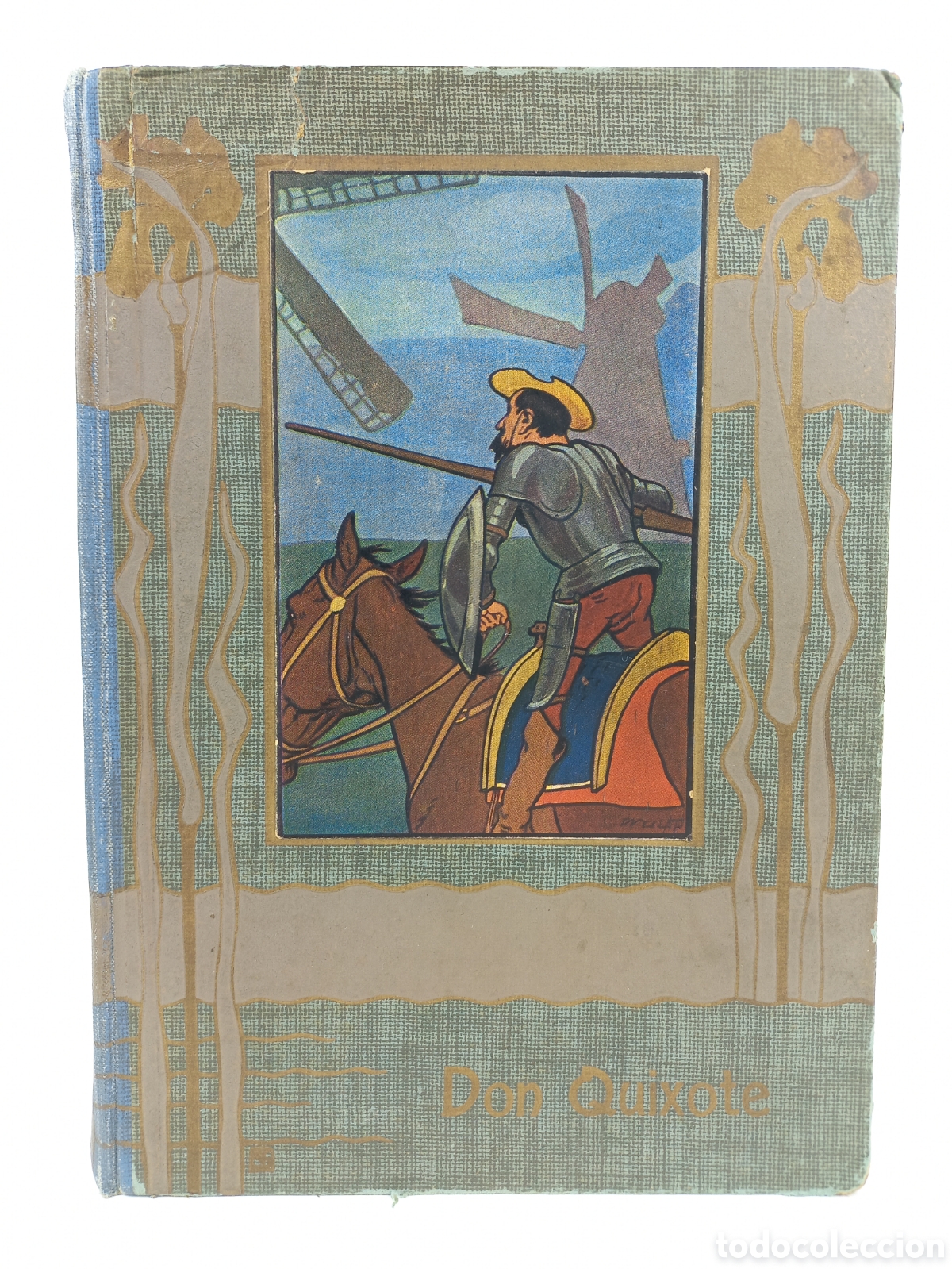 Libros antiguos: Don Quixote von la Mancha. Miguel de Cervantes. Globus Verlag, 1908?