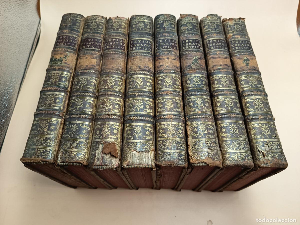 Livres anciens: OBRAS COMPLETAS DE FEIJOO 1765 MUY DIFICIL