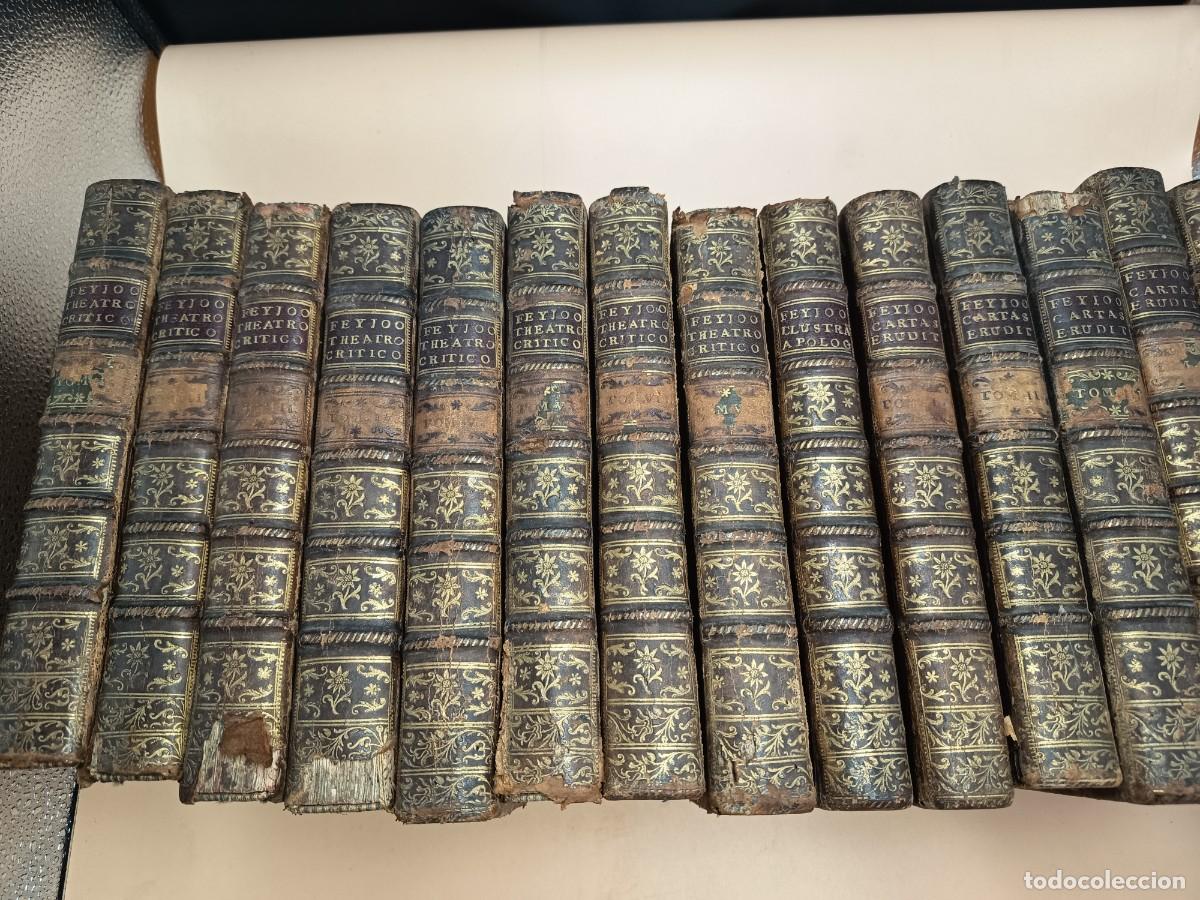 Libros antiguos: OBRAS COMPLETAS DE FEIJOO 1765 MUY DIFICIL - Foto 2