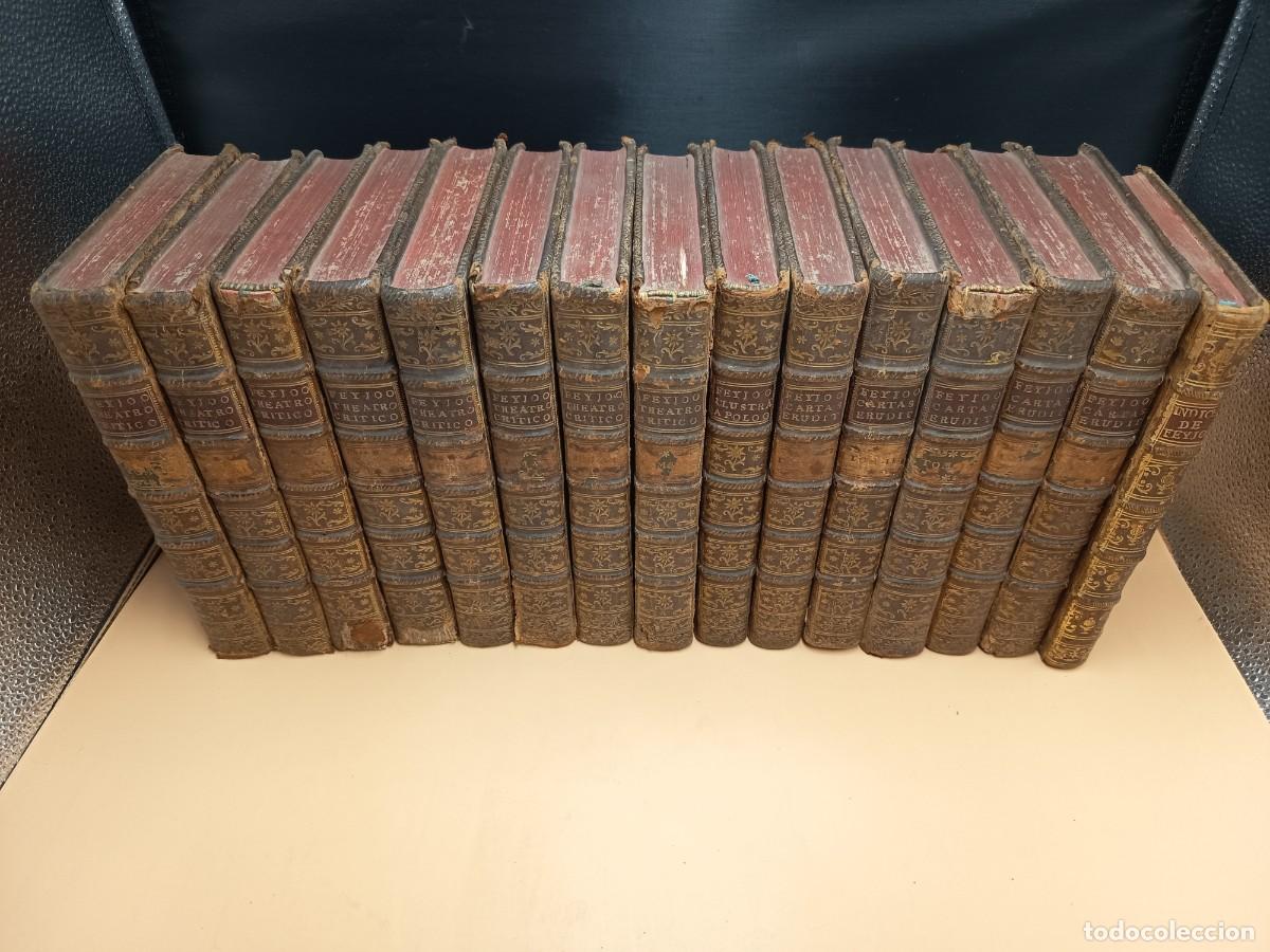 Libros antiguos: OBRAS COMPLETAS DE FEIJOO 1765 MUY DIFICIL - Foto 3