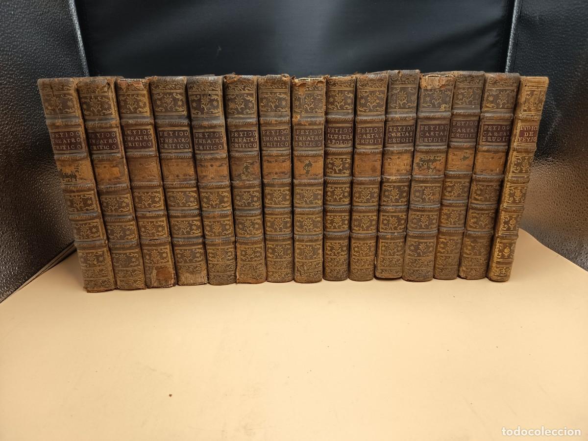 Libros antiguos: OBRAS COMPLETAS DE FEIJOO 1765 MUY DIFICIL - Foto 4