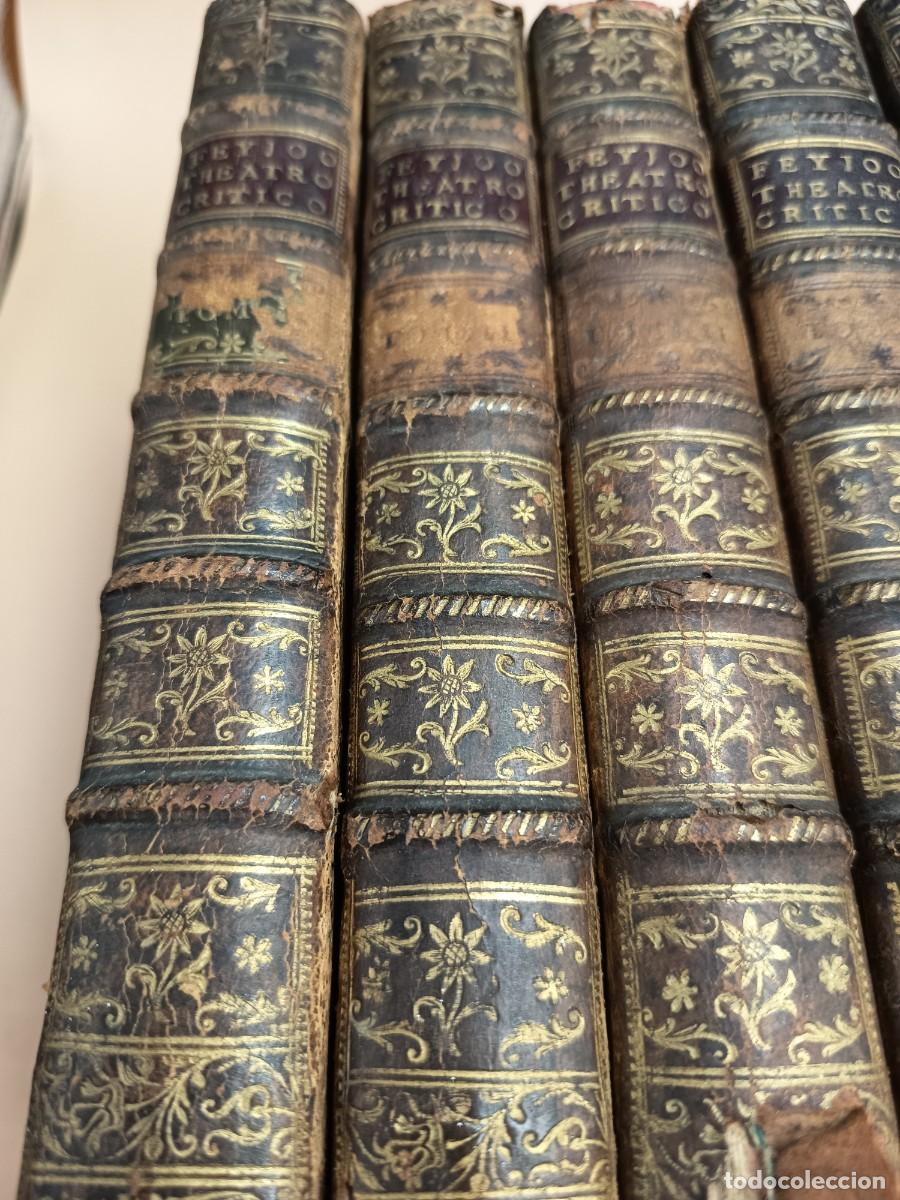 Libros antiguos: OBRAS COMPLETAS DE FEIJOO 1765 MUY DIFICIL - Foto 6