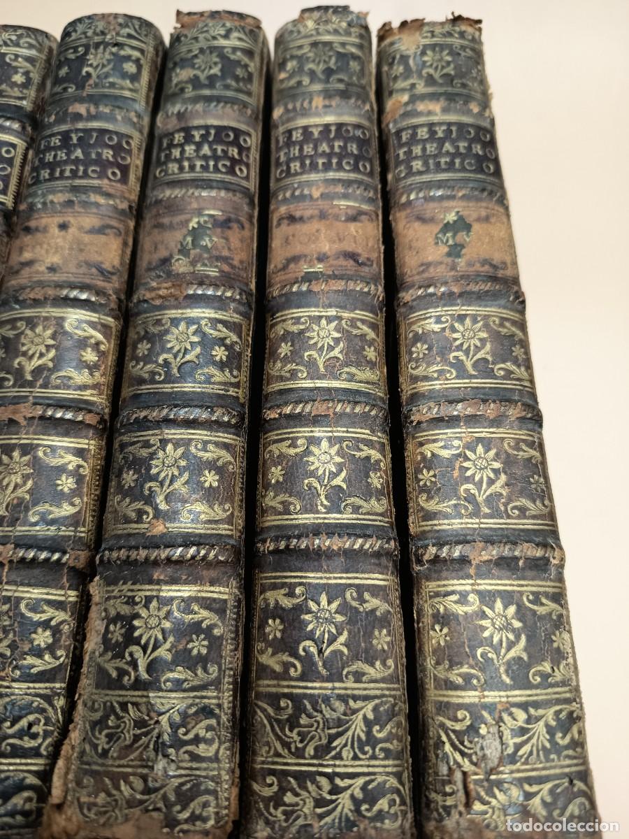 Libros antiguos: OBRAS COMPLETAS DE FEIJOO 1765 MUY DIFICIL - Foto 7