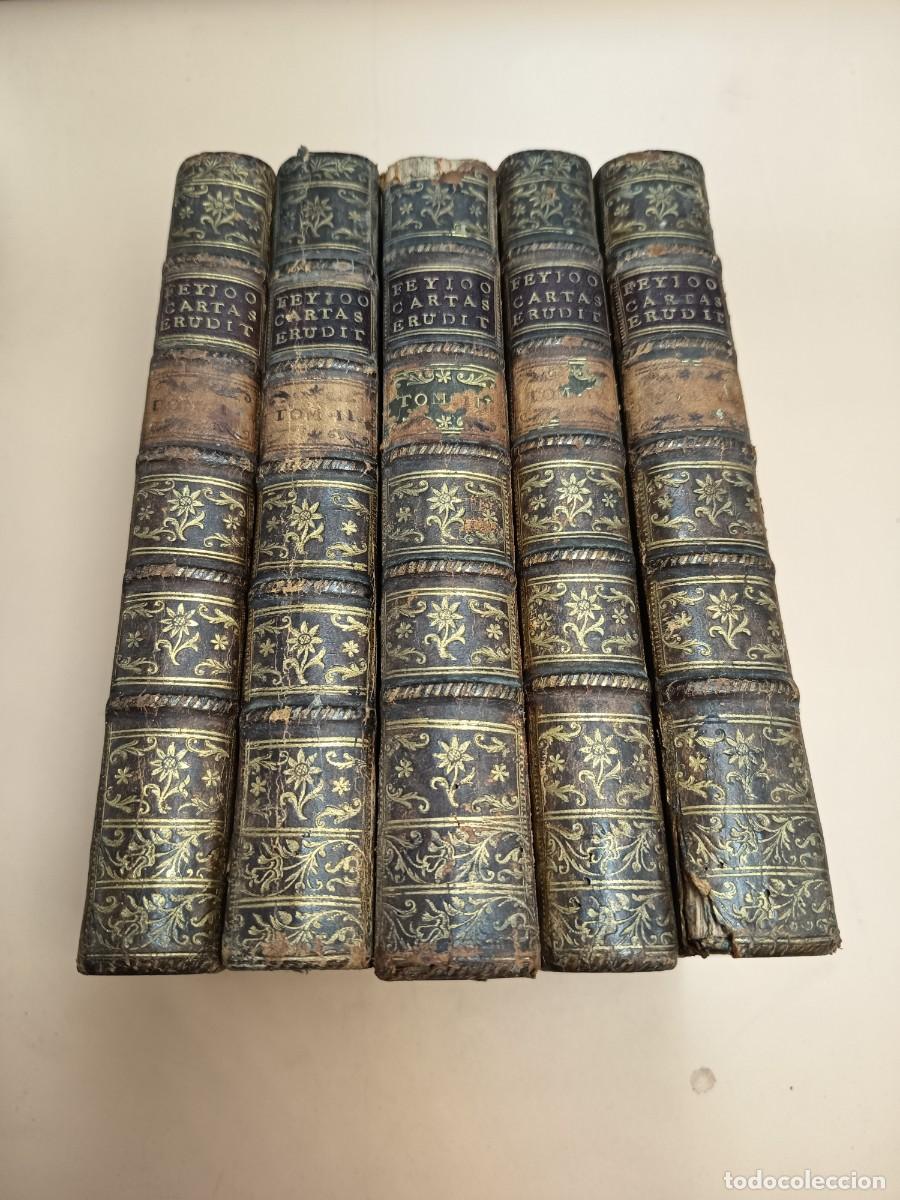 Libros antiguos: OBRAS COMPLETAS DE FEIJOO 1765 MUY DIFICIL - Foto 10