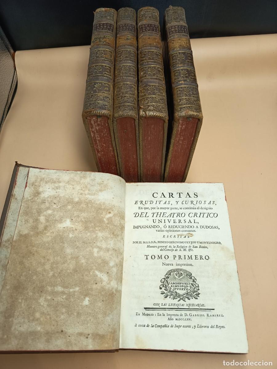 Libros antiguos: OBRAS COMPLETAS DE FEIJOO 1765 MUY DIFICIL - Foto 12