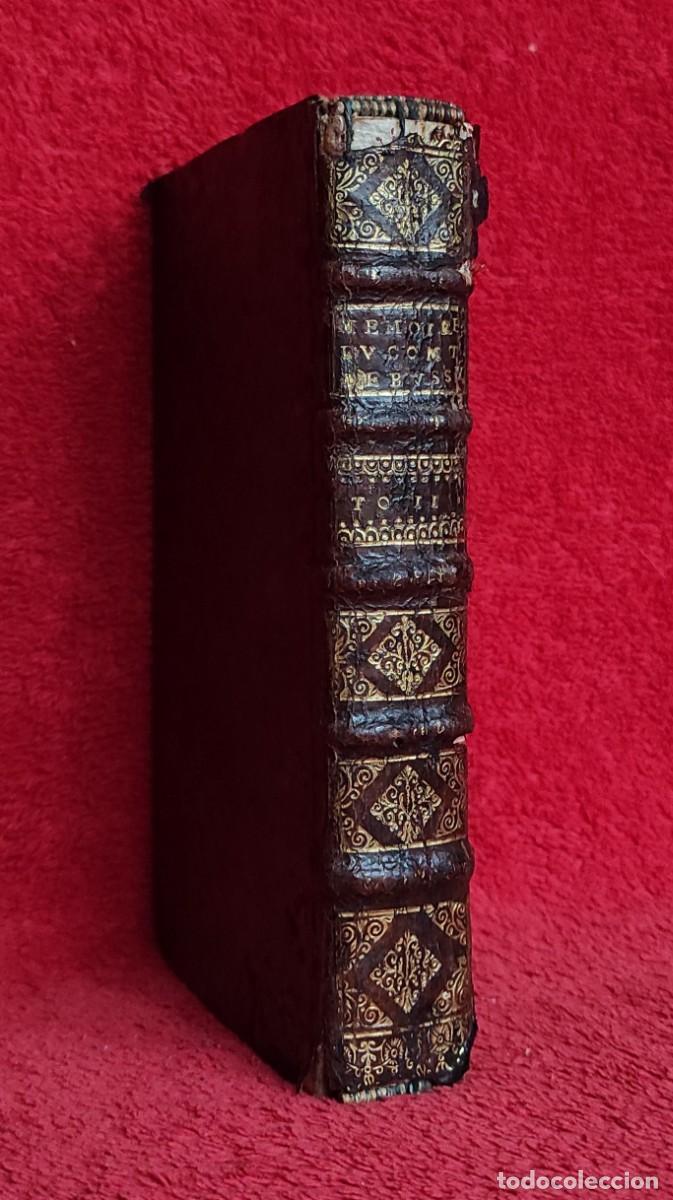 Livres anciens: A&Ntilde;O 1696 - GUERRAS DE CATALU&Ntilde;A Y FLANDES - LAS MEMORIAS DEL CONDE DE BUSSY - ESPA&Ntilde;A
