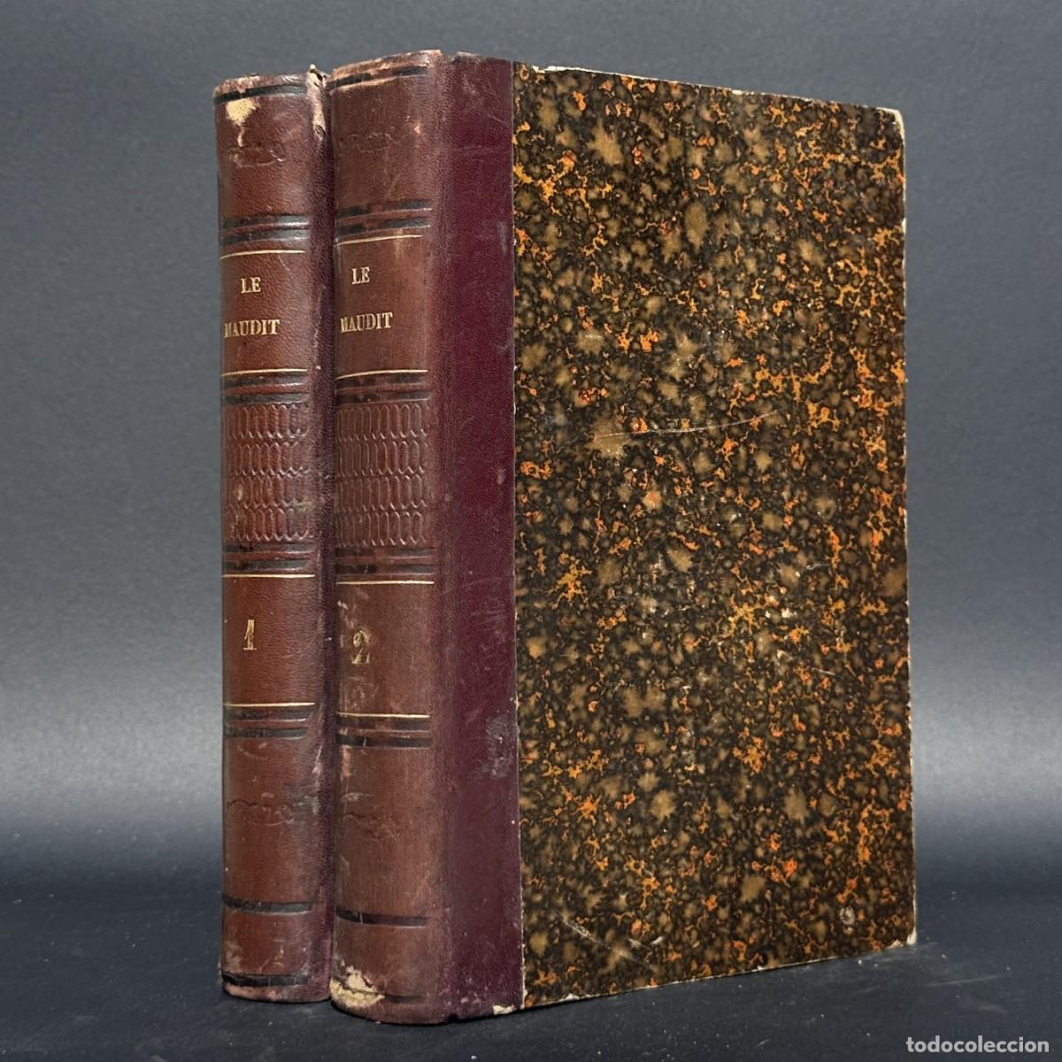 Libri antichi: A&Ntilde;O 1864 - LE MAUDIT - EL MALDITO - INQUISICION - NOVELA