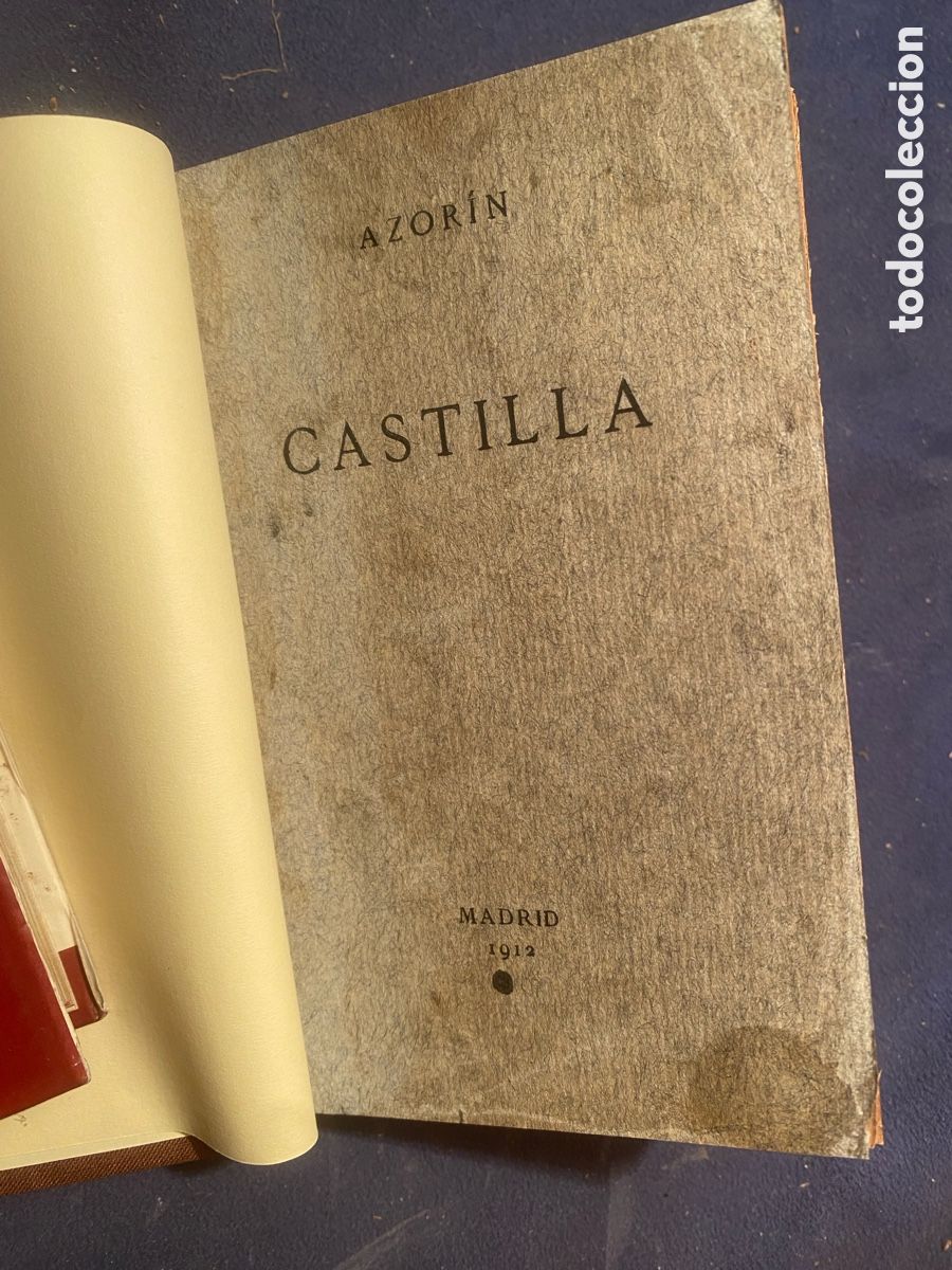 Libros antiguos: AZORIN: - CASTILLA - (MADRID, 1912) (PRIMERA EDICION) - Foto 4