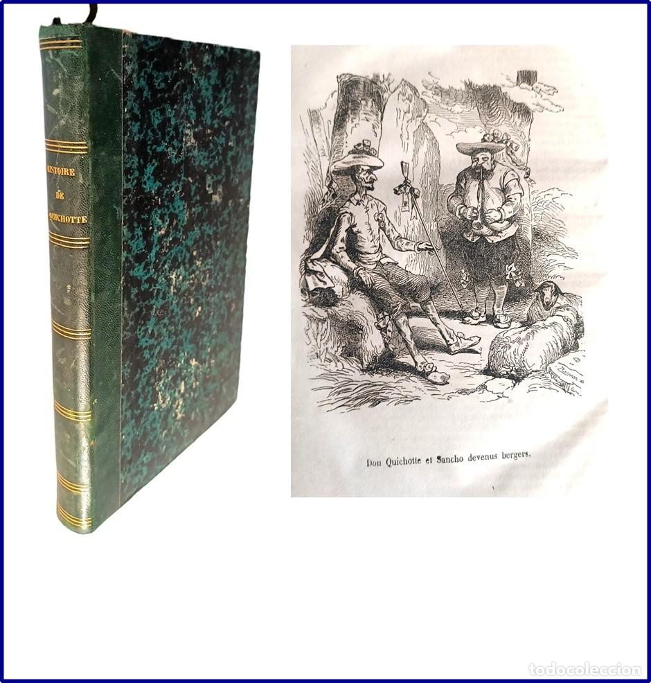 Libros antiguos: A&ntilde;o 1847. Don Quijote de la Mancha. Rara edici&oacute;n.