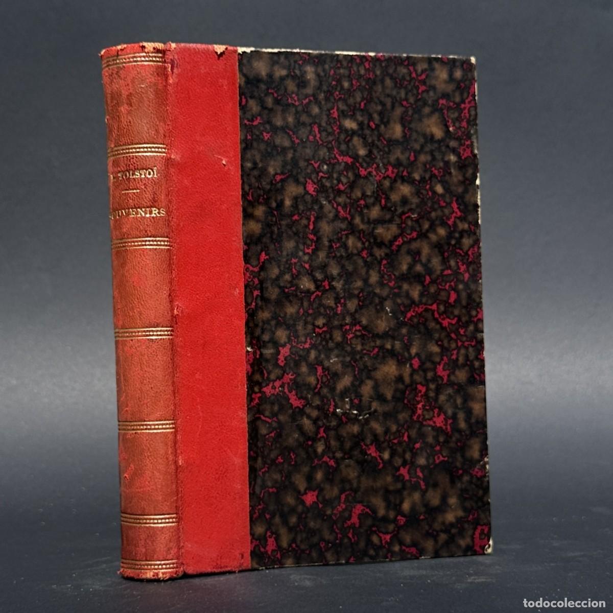 Livros antigos: a&ntilde;o 1891 - SOUVENIRS - Infancia, Adolescencia y Juventud - Leon Tolstoi -