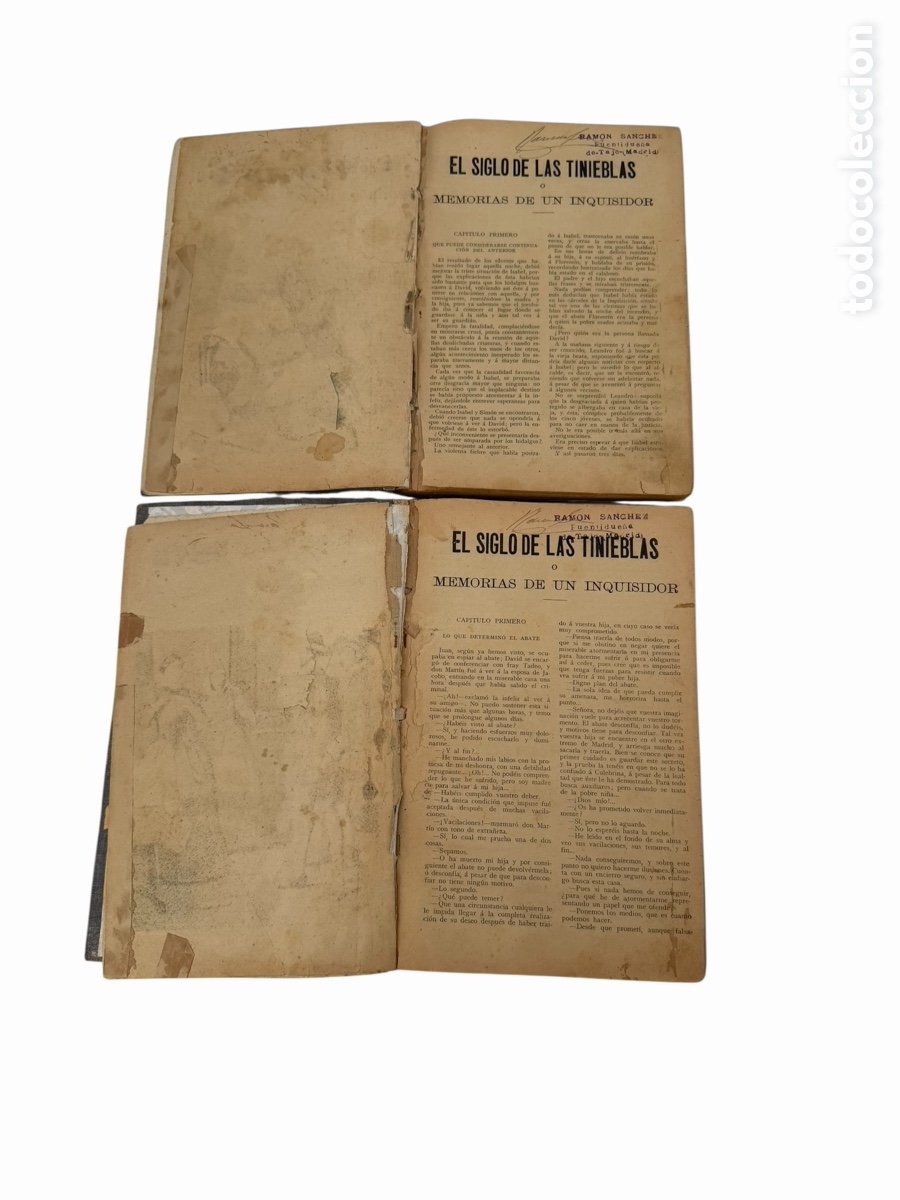 Libros antiguos: Pareja de Libros Antiguos con Grabados