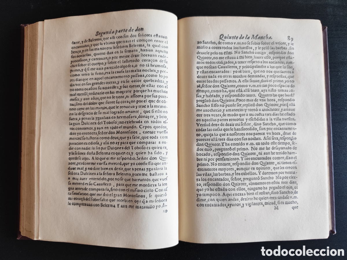 Libros antiguos: Edici&oacute;n Facs&iacute;mil El Quijote Tomo II (1897) - Foto 5