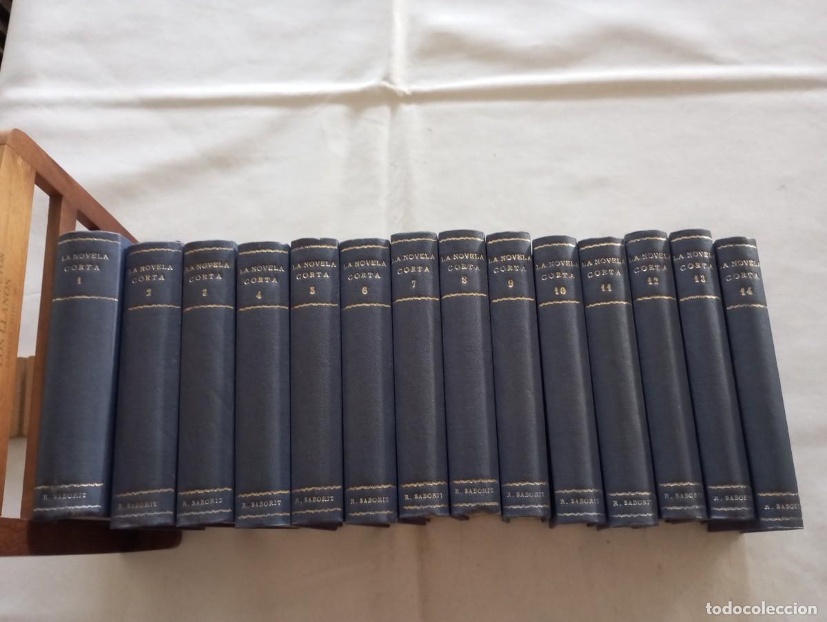 Libros antiguos: La novela corta 14 volumenes.14/15 por vol.1916 a 1930.Todas las portadas .