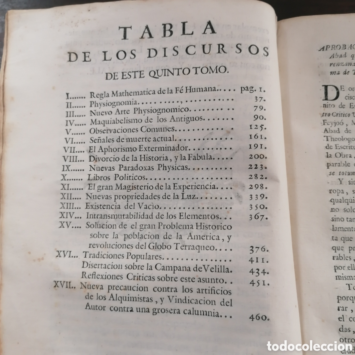 Libros antiguos: Libro Theatro Critico Universal - Foto 3